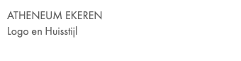 ATHENEUM EKEREN Logo en Huisstijl 